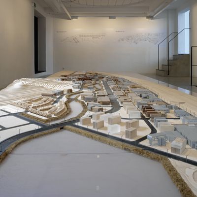 Blick in die Ausstellung im aut