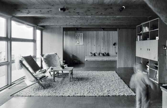 Rudolf Wäger, Siedlung Ruhwiesen, Schlins, 1971–1973
Innenraum