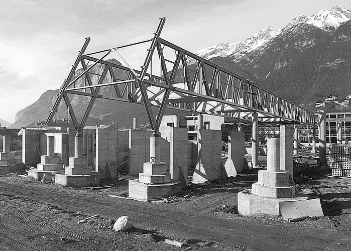 Baustelle Schule der Ursulinen