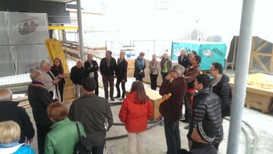 „Baustelle Dorfkern Fließ“, Führung mit Rainer Köberl