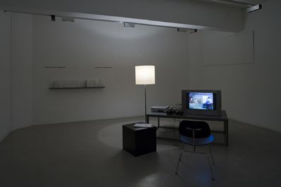 Filme über Architektur, Stadt und Design – Blick in die Ausstellung   Foto: © Nikolaus Schletterer