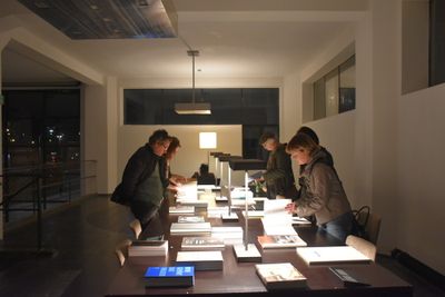 Ausstellungseröffnung "Lars Müller: Bücher bauen"
