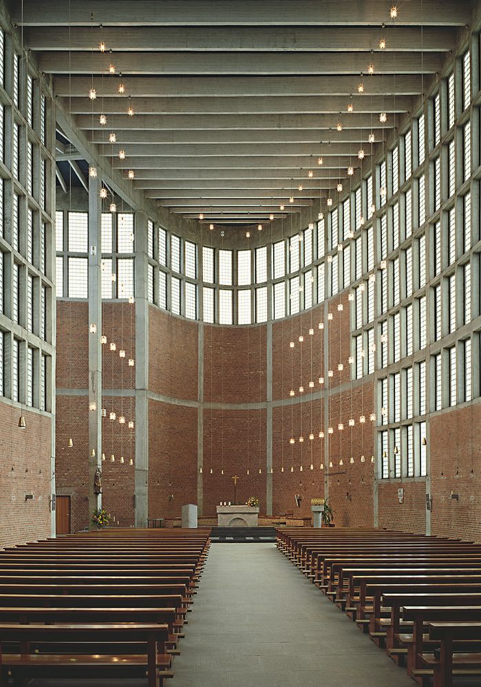 Rudolf Schwarz, St. Theresia, Linz, 1956 – 62