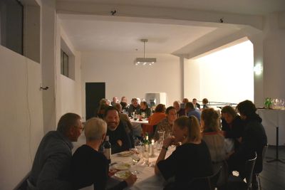 Abendessen mit Partnern und Sponsoren im aut am 23. Feber 2019