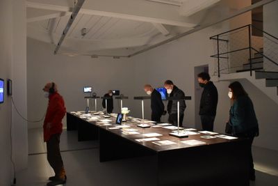 Ausstellungseröffnung mit Hans-Walter Müller