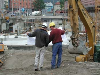 Baustelle Hotel am Bahnhof
