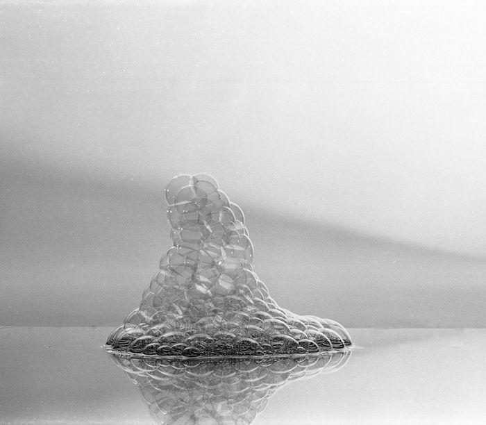 Frei Otto: Schäume, Bildnachweis: © IL, Uni Stuttgart