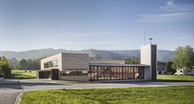 Feuerwehrhaus Hohenweiler – © Foto: Albrecht Imanuel Schnabel Feuerwehrhaus Hohenweiler