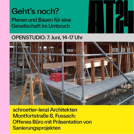 Zweigeschossiges Garagen-Lagergebäude wird Wohnhaus, schroetter-lenzi Architekten, 2023 – © Foto: schroetter-lenzi Architekten, 2023 Zweigeschossiges Garagen-Lagergebäude wird Wohnhaus, schroetter-lenzi Architekten, 2023